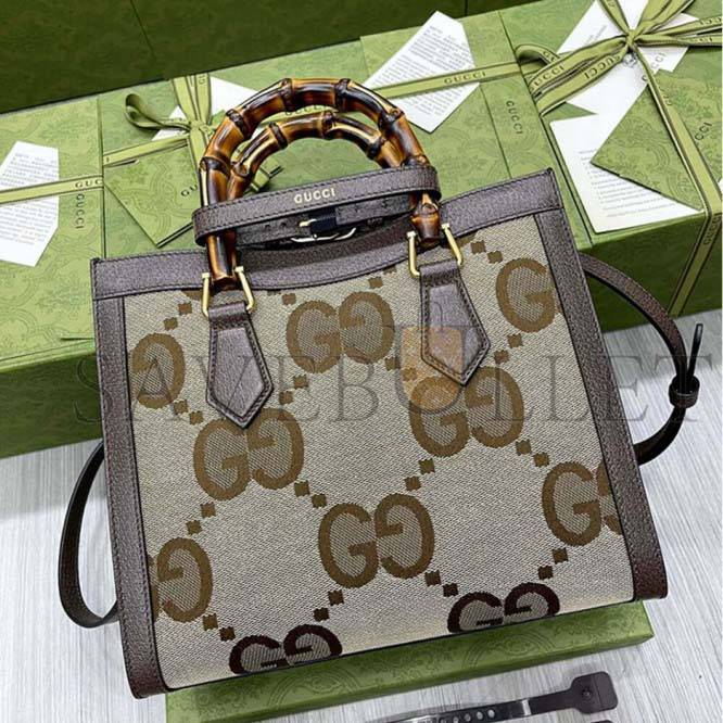 G*u*i diana jumbo gg small tote bag 660195 (27*24*11cm)